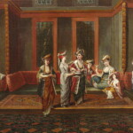 زنان عثمانی در حال نوشیدن قهوه